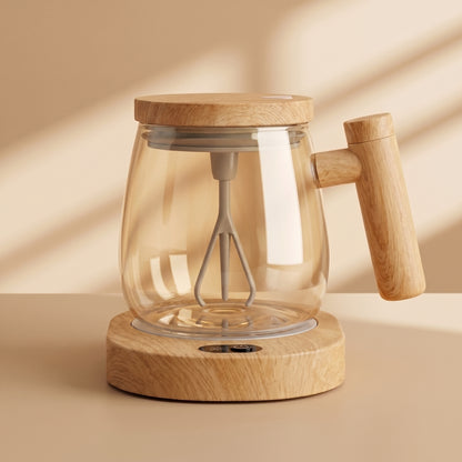 VelvetStir™ - 7000RPM Electric Glass Mixing Mug