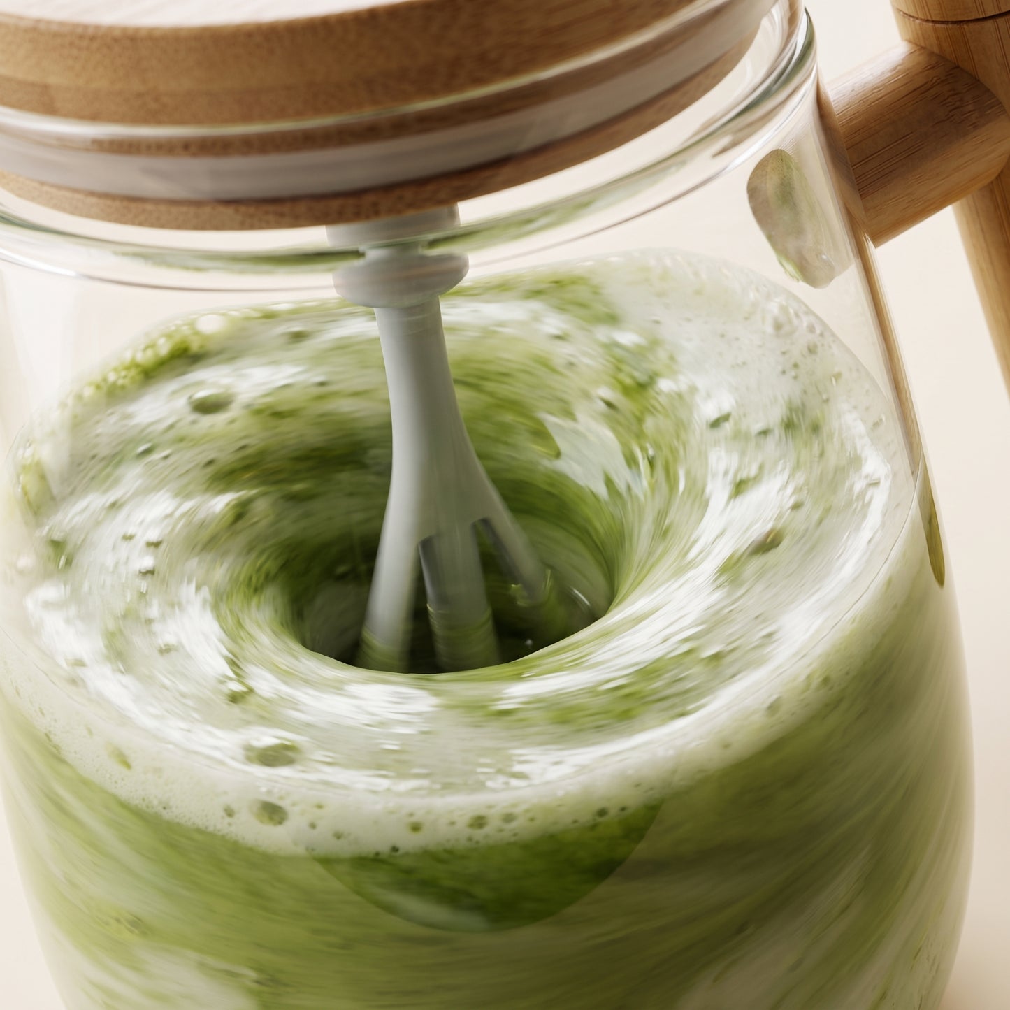 VelvetStir™ - 7000RPM Electric Glass Mixing Mug