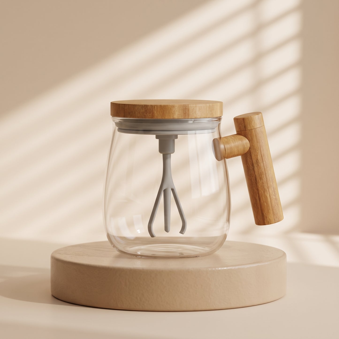 VelvetStir™ - 7000RPM Electric Glass Mixing Mug
