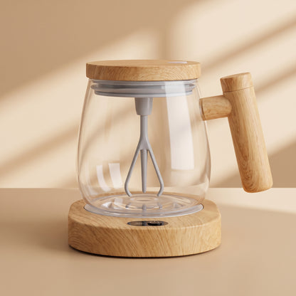 VelvetStir™ - 7000RPM Electric Glass Mixing Mug