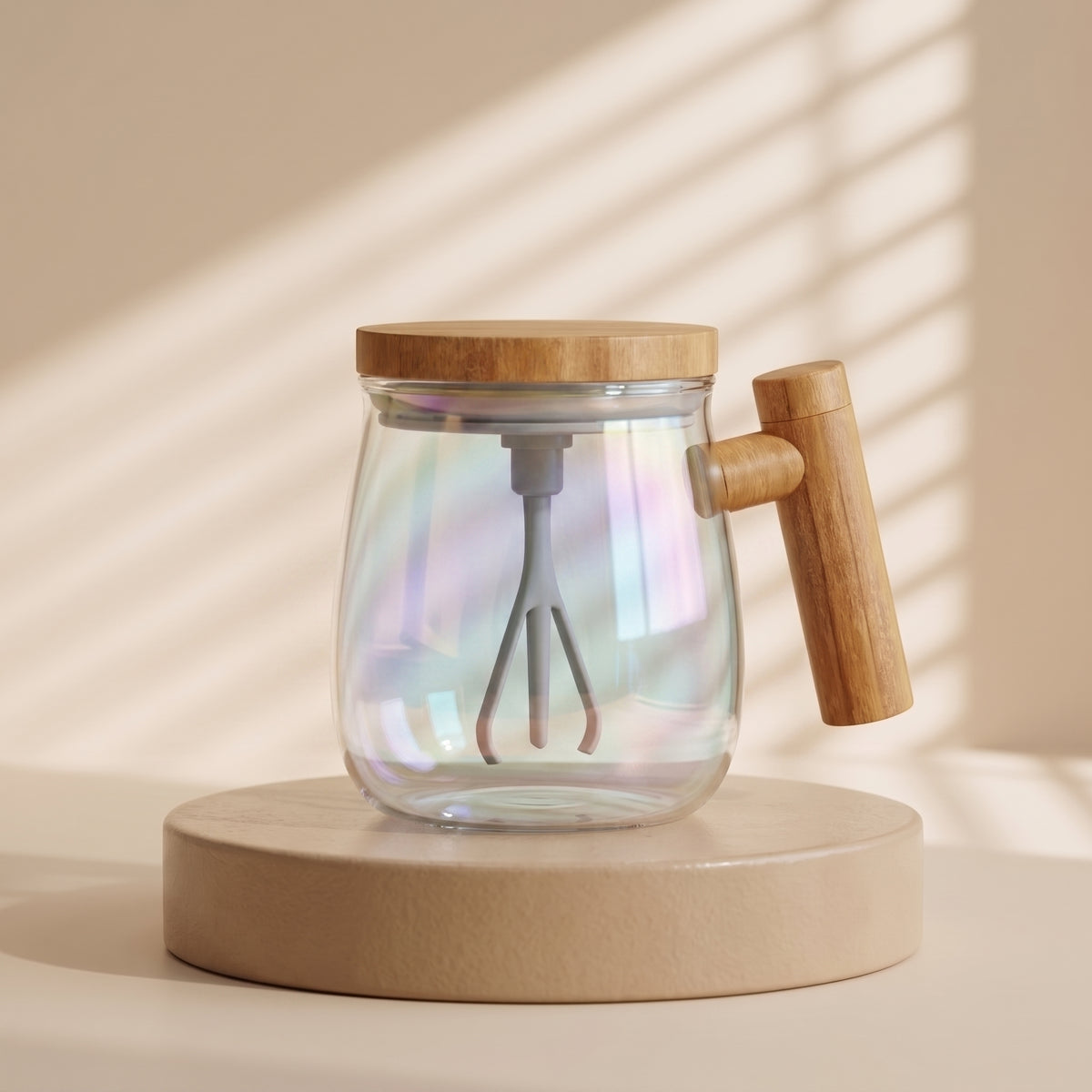 VelvetStir™ - 7000RPM Electric Glass Mixing Mug