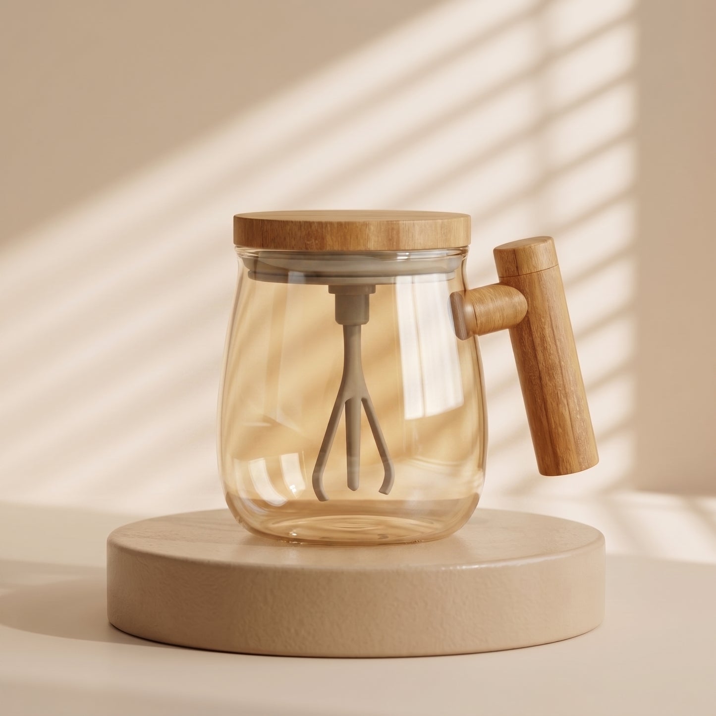 VelvetStir™ - 7000RPM Electric Glass Mixing Mug
